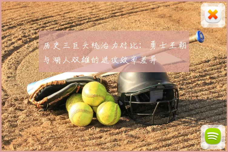 历史三巨头统治力对比:勇士王朝与湖人双雄的进攻效率差异
