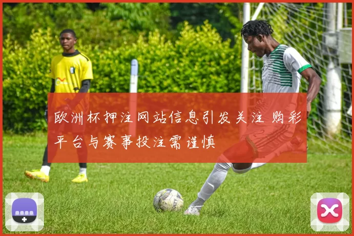 欧洲杯押注网站信息引发关注 购彩平台与赛事投注需谨慎