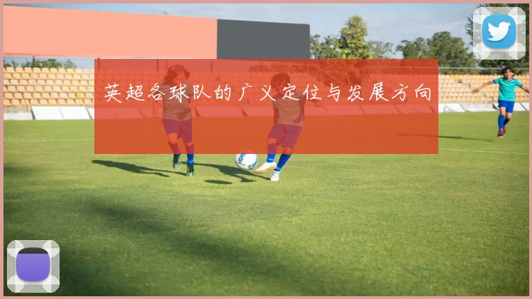 英超各球队的广义定位与发展方向